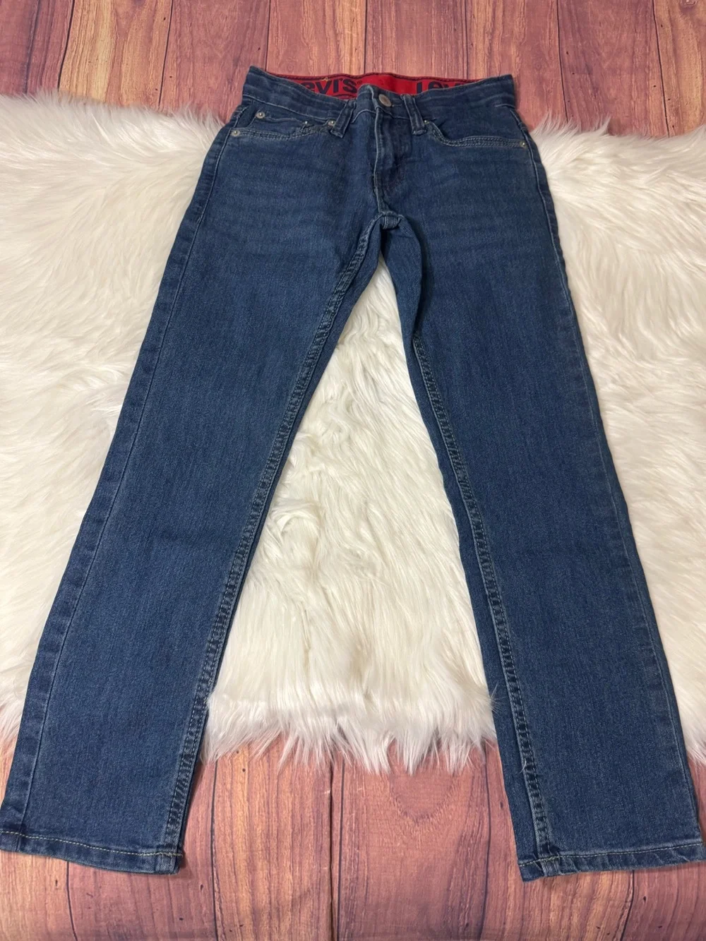 Levi’s 511 Slim Fit Medium Wash Jeans - Boys Size 8